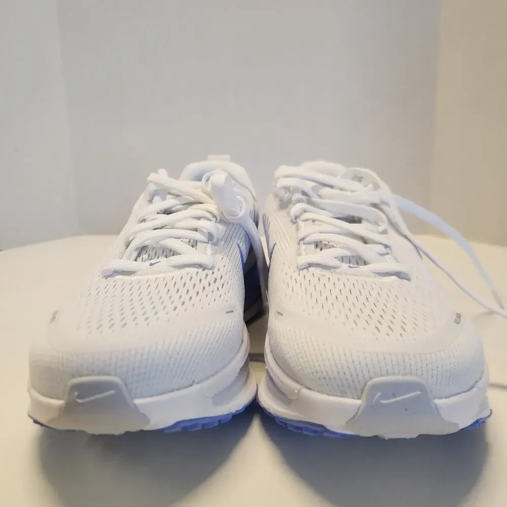 Nike Women's Vomero 18 White/Royal Pulse/Football Grey 8 Medium - Picture 3 of 11